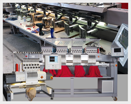 Technische Stickerei Mit viel Know-how und langjähriger Erfahrung im Textilmaschinenbau haben wir die breiten Möglichkeiten unserer Stickmaschinen in industrielle Anwendungen übertragen und technische Sticksysteme entwickelt.