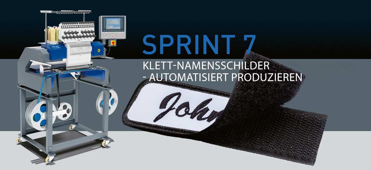 ZSK Automatisierte Lösung für die Abzeichenproduktion