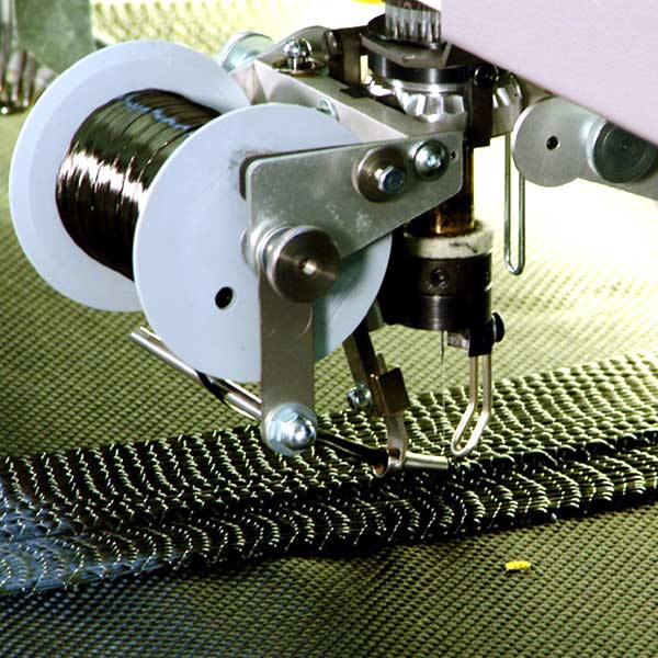 Close-up of inside layer motor, showing small spool compatibility