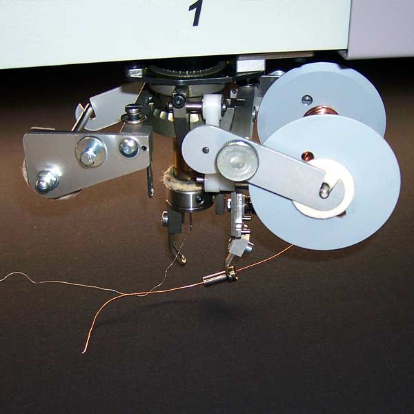 Inside layer motor integrated into ZSK embroidery machine