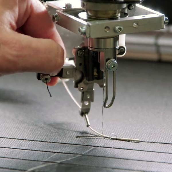 Outside layer motor, showing ease of maintenance