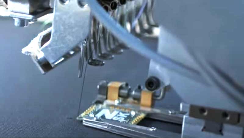Vom Faden zum Licht: LED-Integration in intelligente Textilien mithilfe von Sticktechnologie