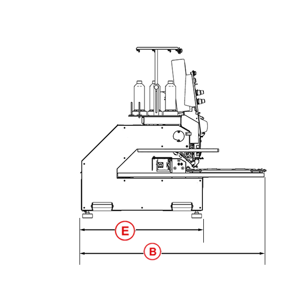 SPRINT 6 - Dimensions Side View