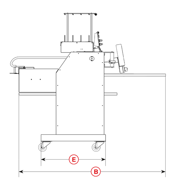 RACER - Dimensions Side View