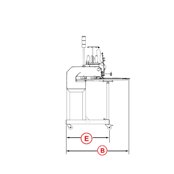 SPRINT 7L - Dimensions Side View