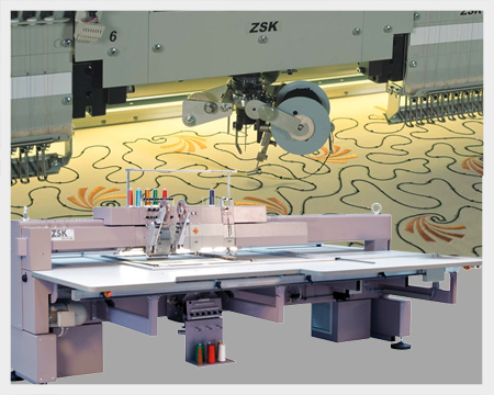 ZSK embroidery machines | Accessories for embroidery
