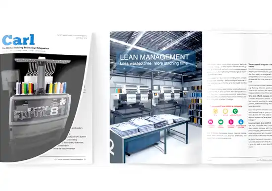 ZSK Kundenmagazin CARL - Neue Ausgabe  Frühling 2026