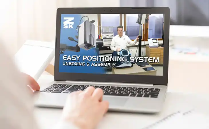 ZSK EPS HoopStation - Video: Unboxing und Setup