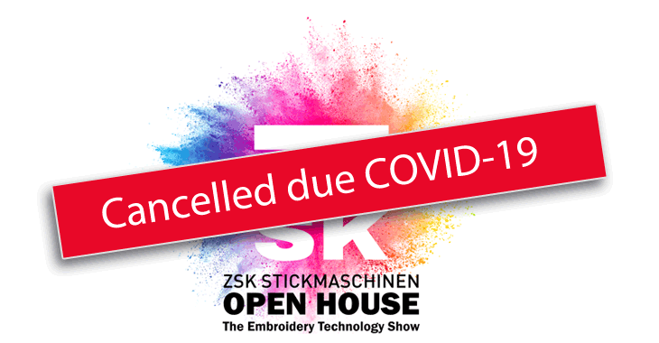 Cancelled - ZSK STICKMASCHINEN OPEN HOUSE 2020