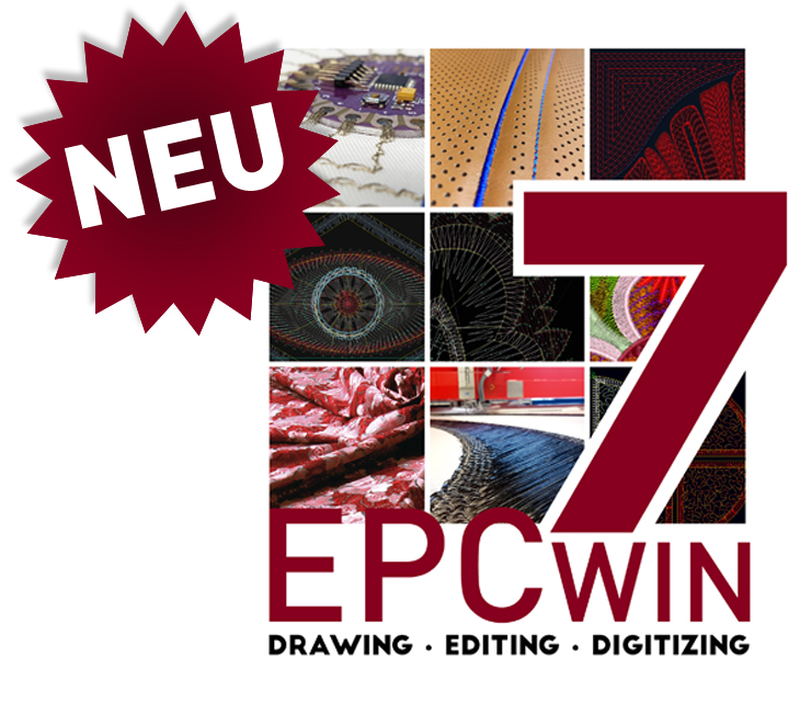 EPCwin 7 - Die neue Version der Software für die professionelle Stickerei 