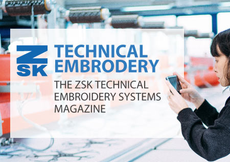 Technical Embroidery Magazin - Artikel zum Thema Technische Stickerei