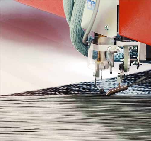 ZSK's fast fibre laying - more efficient with fast production