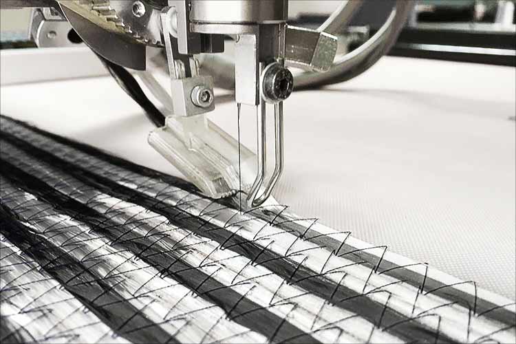 Automatic alternation enables integration of wires or fiber-optic cables