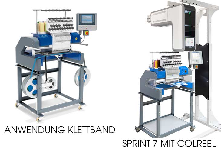 ZSK STICKMASCHINEN -Anwendungen