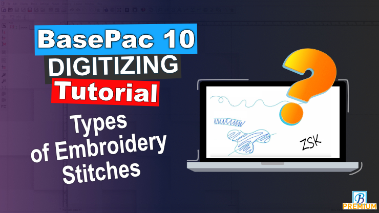 Types of Embroidery Stitches 
